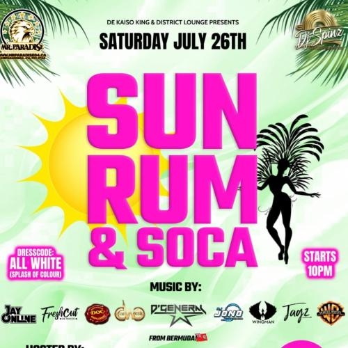 SUN, RUM & SOCA 2025