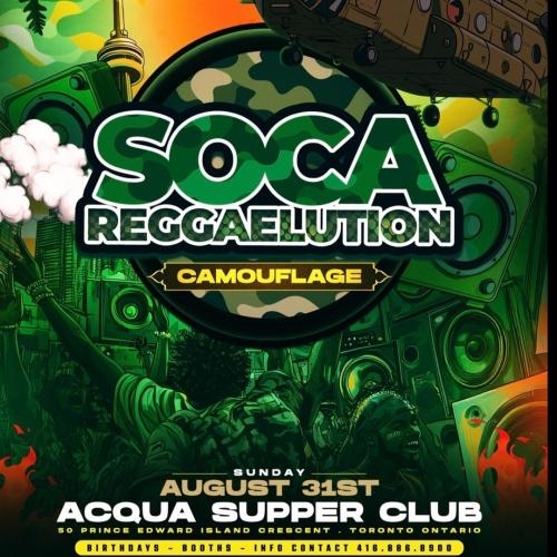 SOCA REGGAELUTION CAMOUFLAGE 
