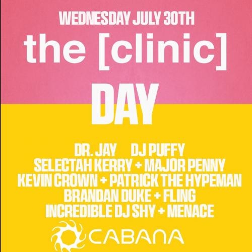 The Clinic 2025 DAY @ Cabana | Toronto Carnival Wednesday 