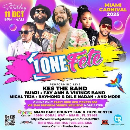 One Fete 2025 | Miami 