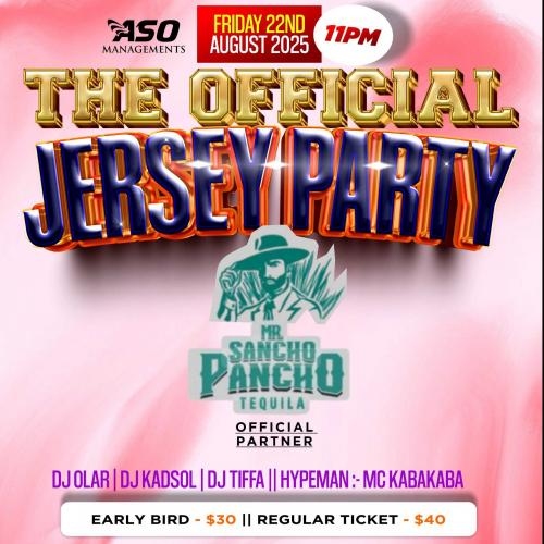 THE OFFICIAL JERSEY PARTY 