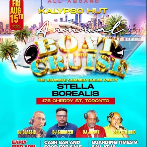 KALYPSO HUT ANNUAL BOAT CRUISE 