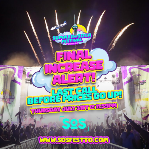SUMMER OF SOCA FESTIVAL | SOS FEST 2025 