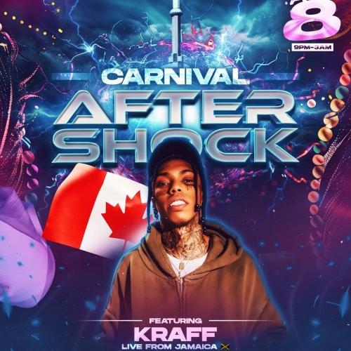 Carnival Aftershock Ft Kraff | Aug 8th | Aquario Beach Club 