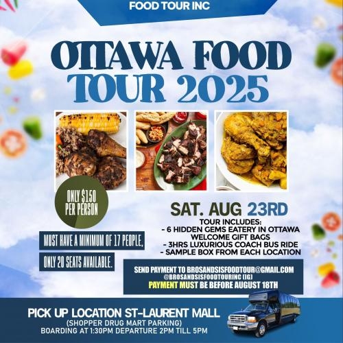 OTTAWA FOOD TOUR 2025 