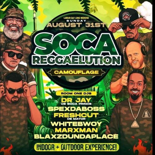 SOCA REGGAELUTION CAMOUFLAGE 
