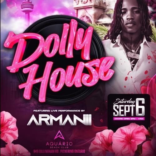 Dollyhouse | ARMANII Live in Concert | September 6 | Aquario Beach Club 