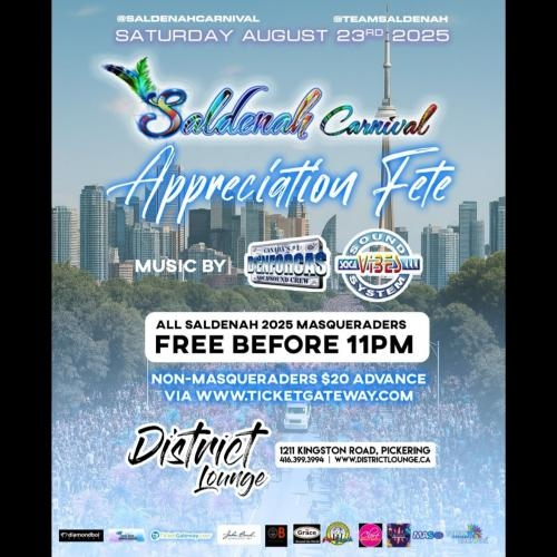 Saldenah Carnival Appreciation Fete 