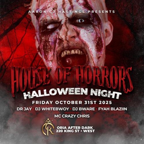DR JAY HOUSE OF HORRORS HALLOWEEN COSTUME BASH 