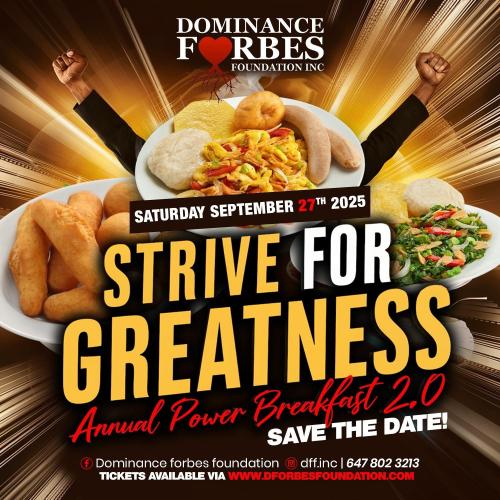 Strive For Greatness: DFF Inc's Annual Power Breakfast 2.0 