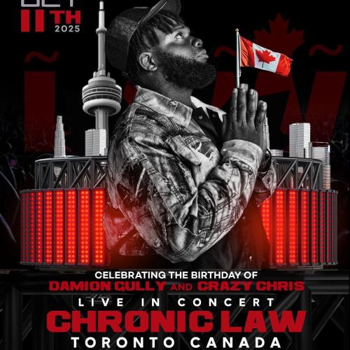 Damion Gully, Mc Crazy Chris & 1LAW Entertainment LIVE IN CONCERT CHRONIC LAW