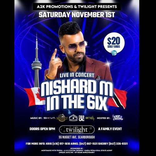 NISHARD M IN THE 6IX 