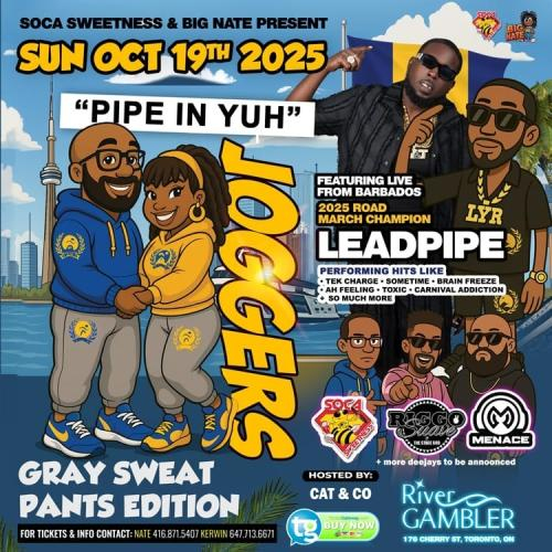 JOGGERS BOATRIDE - Pipe In Your Joggers 