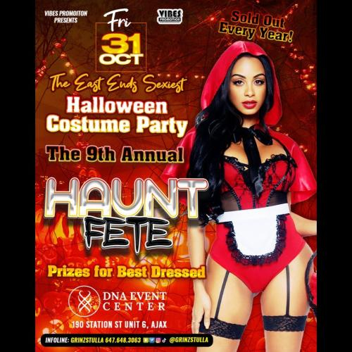 HAUNT FETE 9.0 SEXIEST HALLOWEEN PARTY IN THE EAST 