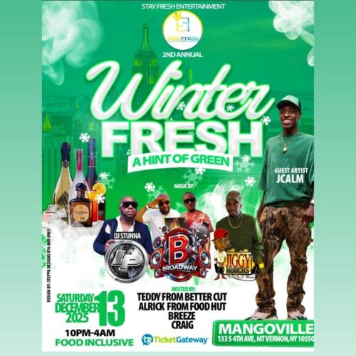 Winter Fresh A HINT Of Green