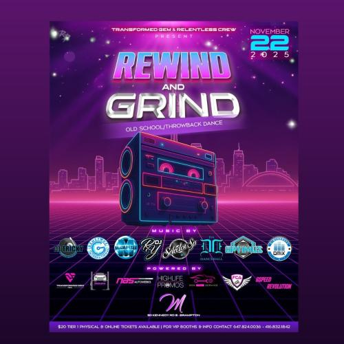 REWIND & GRIND - Old School & Throwback Dance