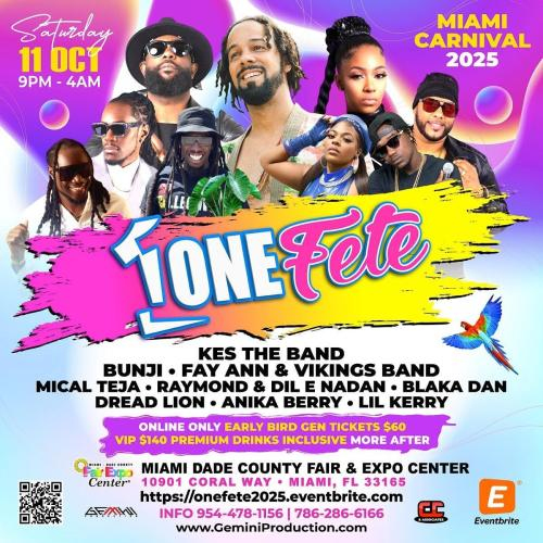 One Fete 2025 | Miami 