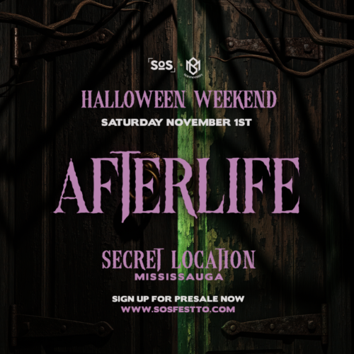 ’AFTERLIFE’ HALLOWEEN SATURDAY