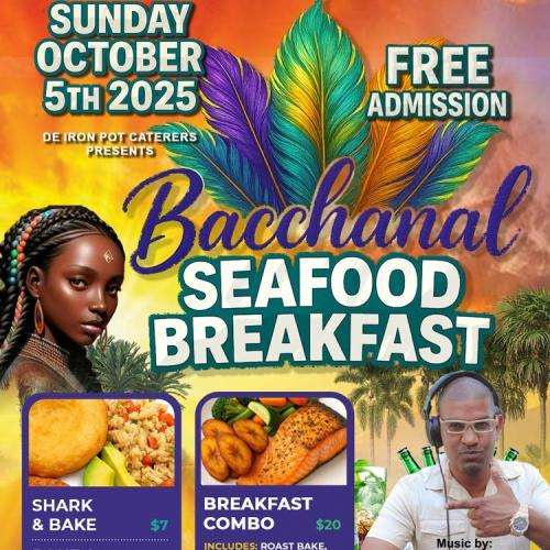BACCHANAL SEAFOOD BREAKFAST