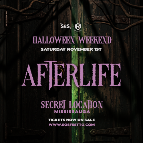 ’AFTERLIFE’ HALLOWEEN SATURDAY 