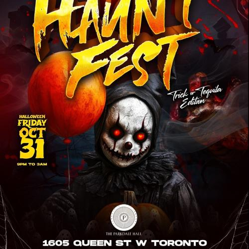 Haunt Fest | Fri Oct 31 | The Parkdale Hall 