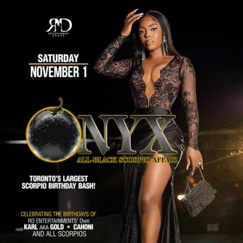 Onyx All Black Scorpio Affair 