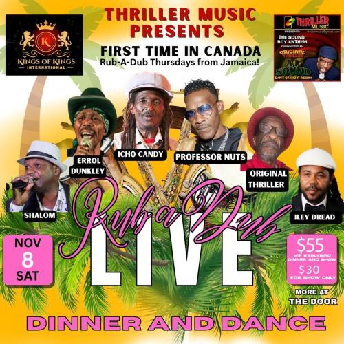 Rub A Dub Live Dinner and Dance 