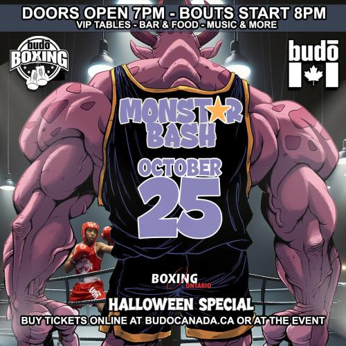 Monstar Bash Halloween Special Boxing Club Show 