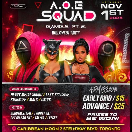 AOE SQUAD HALLOWEEN PARTY