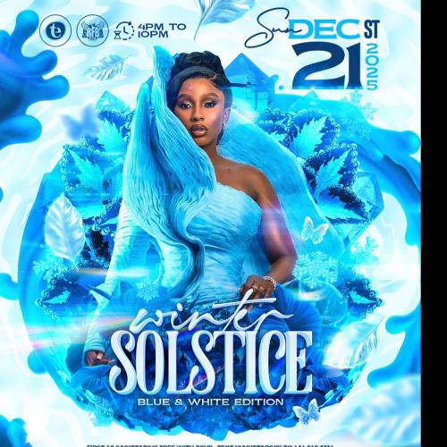 Winter Solstice (white & Blue Edition 