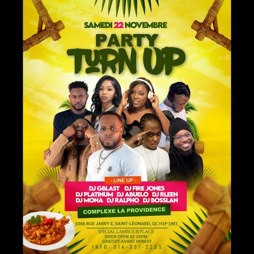 Party Turn Up November 2025
