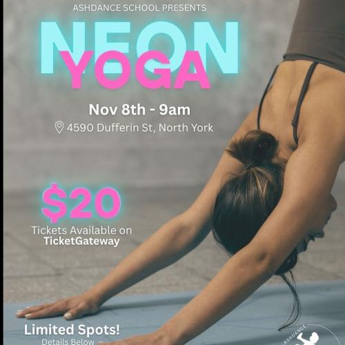Neon Yoga by AshDance School