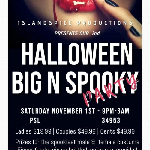 Halloween 🎃 Big ’ n ’ Spooky 👻 Party 