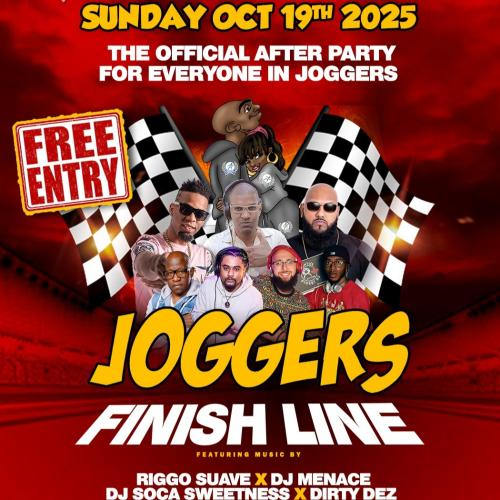 JOGGERS AFTER PARTY - The Finish Line 