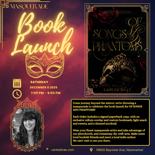 Of Songs and Phantoms Book Launch Party