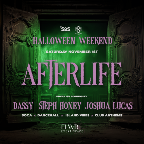 ’AFTERLIFE’ HALLOWEEN SATURDAY 