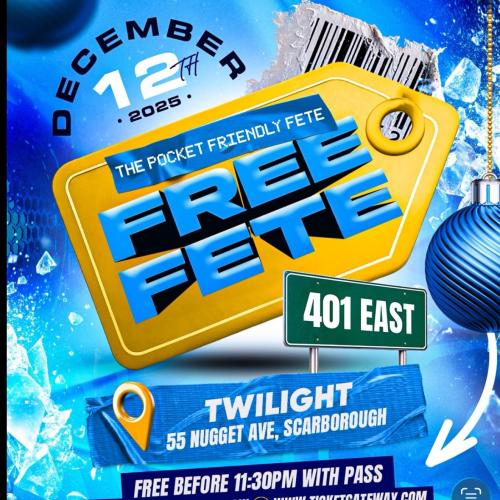 FREE FETE IN THE EAST! 🆓