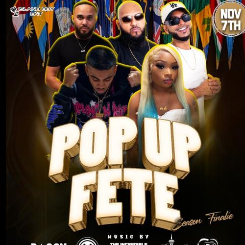 POP UP FETE “SEASON FINALE”