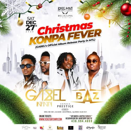 Christmas Konpa Fever: GABEL & BAZ
