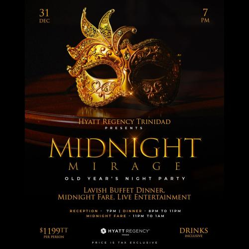 Hyatt Regency Trinidad - Masquerade: MIDNIGHT MIRAGE