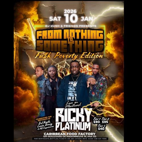 FROM NOTHING TO SOMETHING – Fu$k Poverty Edition 💥 