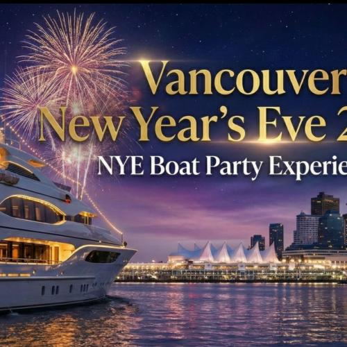 Vancouver New Year’s Eve 2026 | NYE Boat Party Experience 