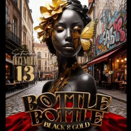 Bottle Pon Bottle Black & Gold Edition