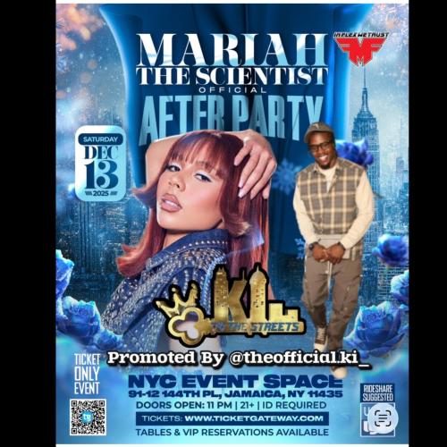 Mariah The Scientist - Live in NYC _ KI PROMOTER