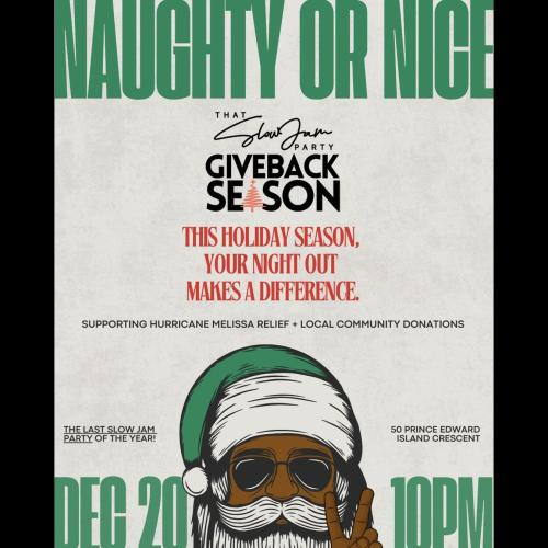 THAT SLOW JAM PARTY: NAUGHTY OR NICE - DEC 20TH