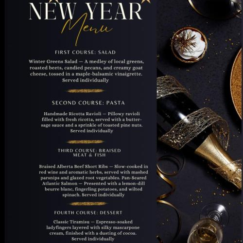 NEW YEARS EVE DINNER AND DANCE RESOLUTION 2026 