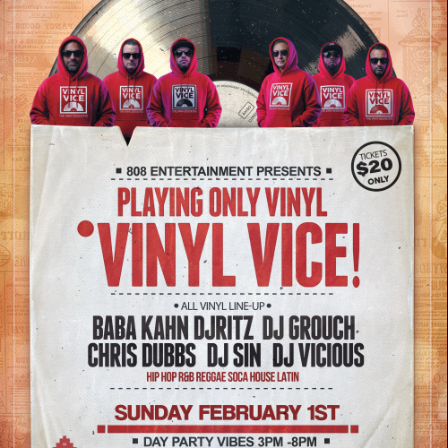 Vinyl Vice - Only Viny Day Party 