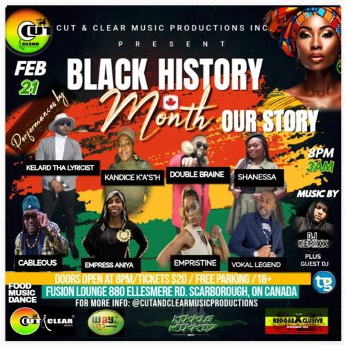 BLACK HISTORY MONTH - OUR HISTORY