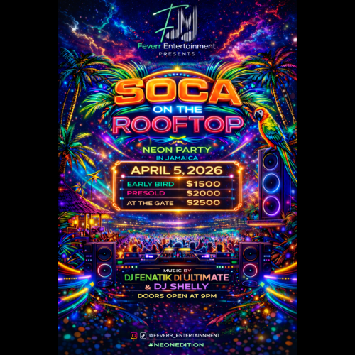 Soca on the Rooftop || Neon Edition