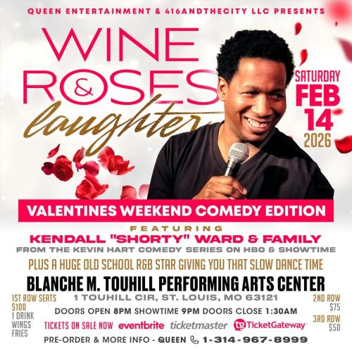 Wine, Roses & Laughter! Valentines Day Comedy Show!